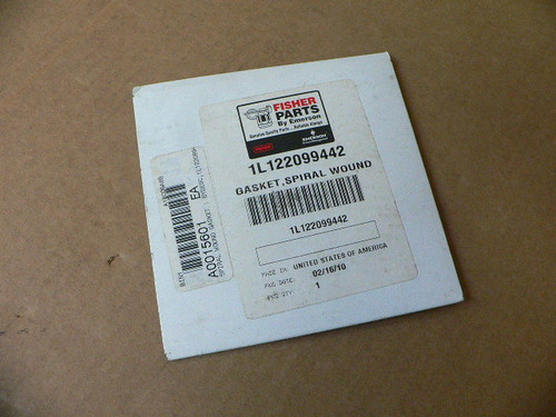 Fisher 1L122099442 Gasket Spiral Wound CL2500 2.06x2.50x.125