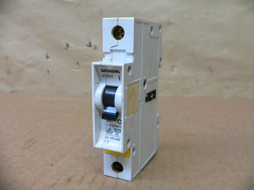 SIEMENS 5SX21 B6 CIRCUIT BREAKER