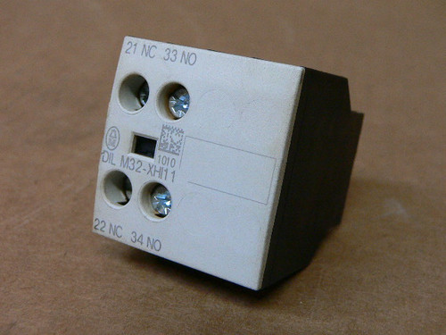 KLOCKNER MOELLER DILM32-XHI11 AUXILIARY CONTACT MODULE