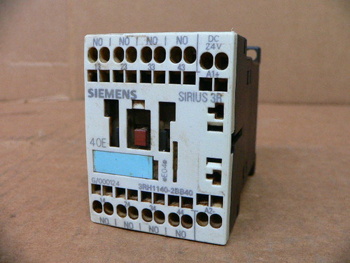 Siemens 3RH1140-2BB40 Relay 24 VDC Siemens 3RH1140-2BB40 Relay 24 VDC