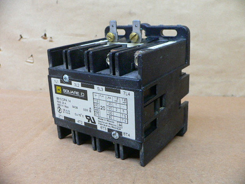 SQUARE D 8910DPA14 CONTACTOR SQUARE D 8910DPA14 CONTACTOR