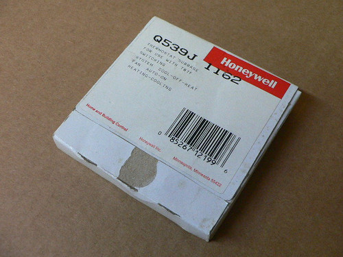 HONEYWELL Q539J 1162 THERMOSTAT SUBBASE HONEYWELL Q539J 1162 THERMOSTAT SUBBASE