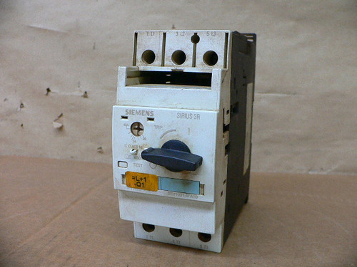 SIEMENS SIRIUS 3RV1031-4FA10 MANUAL MOTOR STARTER SIEMENS SIRIUS 3RV1031-4FA10 MANUAL MOTOR STARTER