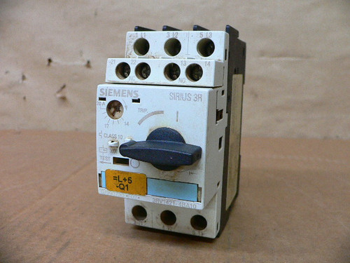 SIEMENS 3RV1421-4BA10 CIRCUIT BREAKER