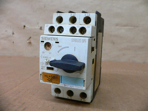 Siemens 3RV1421-1DA10 Motor Starter Siemens 3RV1421-1DA10 Motor Starter