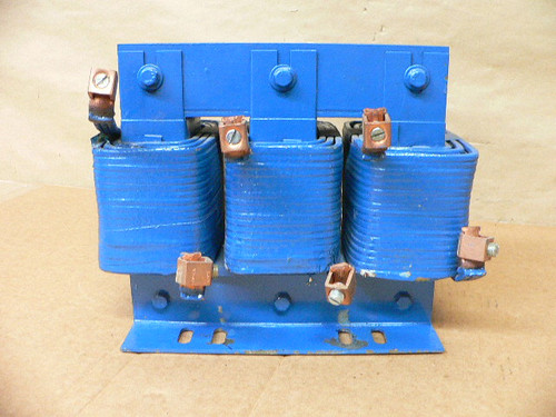 MTE RL-10003, 0.45mH, 100 AMP, 3PH, REACTOR, 690V MAX- T1383