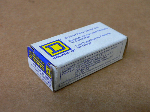 SQUARE D B3.30 OVERLOAD RELAY THERMAL UNIT HEATER