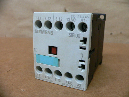 SIEMENS 3RT1015-1WB41 CONTACTOR