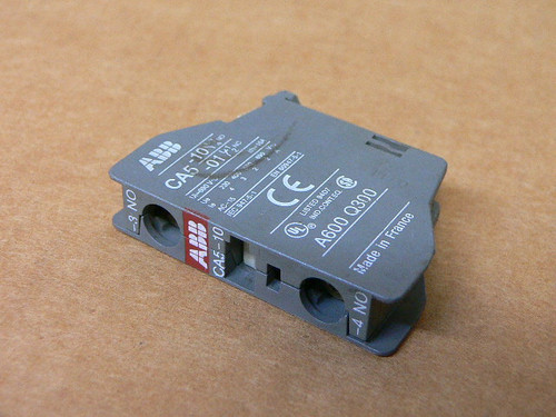 ABB CA5-10 AUXILIARY CONTACT BLOCK USED ABB CA5-10 AUXILIARY CONTACT BLOCK USED