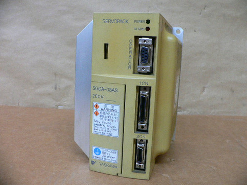 Yaskawa SGDA-08AS AC Servo Motor Drive Yushin, Netliner, Star robot