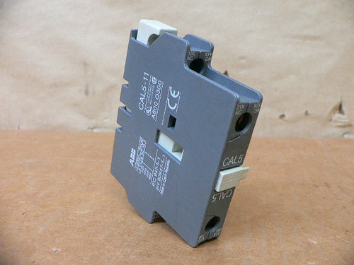 ABB CAL5-11 AUXILIARY CONTACT USED