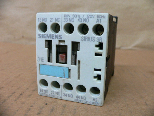 Siemens 3RH1131-1AK60 Control Relay 10A 240V 5P