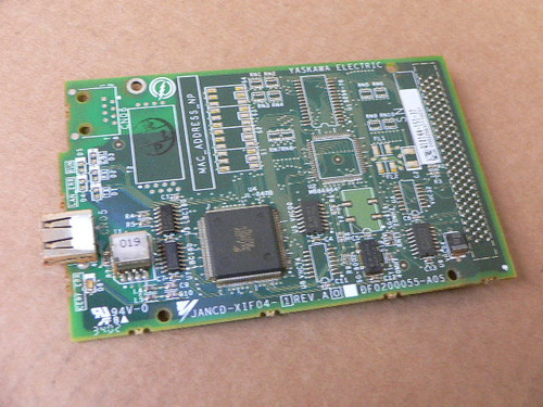 YASKAWA JANCD-XIF04-1 PC BOARD NETWORK CARD ETHERNET PORT