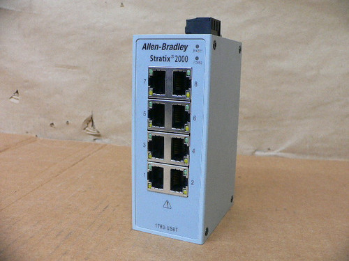 Allen-Bradley 1783-US8T 8 Port Unmanaged Ethernet Switch Allen-Bradley 1783-US8T 8 Port Unmanaged Ethernet Switch