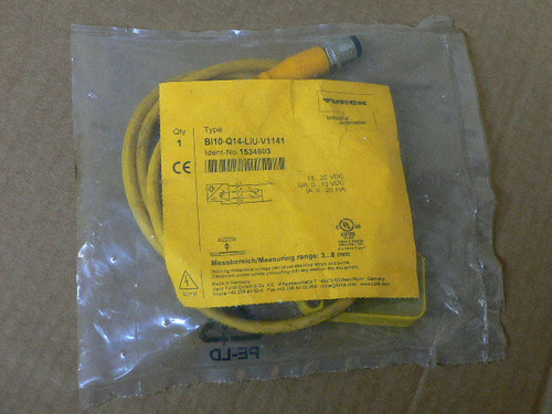 TURCK BI10Q14LIUV1141  BI10-Q14-LIU-V1141  1534603 - LINEAR ANALOG SENSORS
