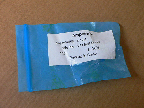 AMPHENOL U10-825813-05P 97-24-5P U1082581305P CONTACT PIN SOLDER ST AUTOMOTIVE AMPHENOL U10-825813-05P 97-24-5P U1082581305P CONTACT PIN SOLDER ST AUTOMOTIVE