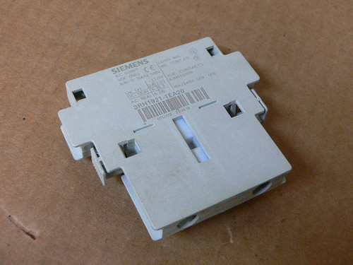 Siemens 3RH1921-1EA20 Auxiliary Contact Block 10A 240V Siemens 3RH1921-1EA20 Auxiliary Contact Block 10A 240V