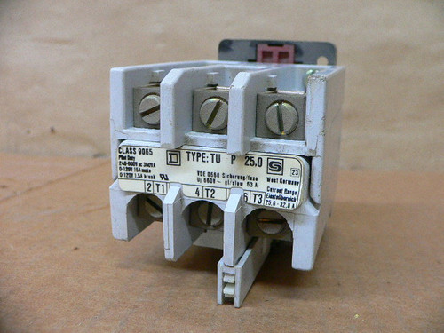 Square D 9065-TUP25.0 Thermal Overload Relay