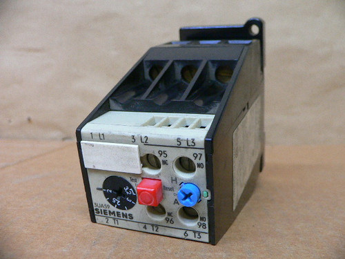 Siemens 3UA59 13-1D 2-3.2A Overload Relay Siemens 3UA59 13-1D 2-3.2A Overload Relay