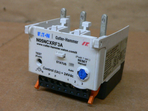 Cutler Hammer N05NCXRF3A Solid State Overload Relay Cutler Hammer N05NCXRF3A Solid State Overload Relay