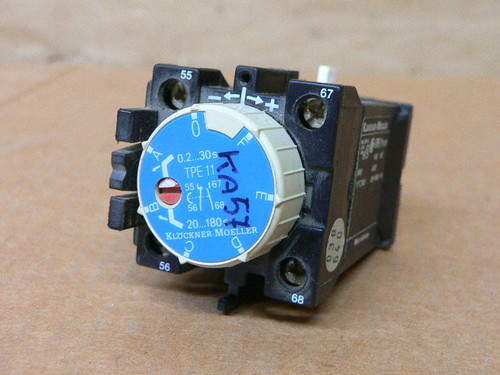 TPE11DIL R KLOCKNER MOELLER Pneumatic Timer Module 20-180 S