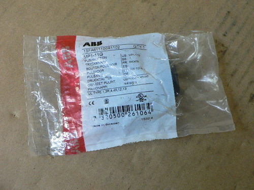 ABB MP1-11G 1SFA611100R1102 Modular Pushbutton Green