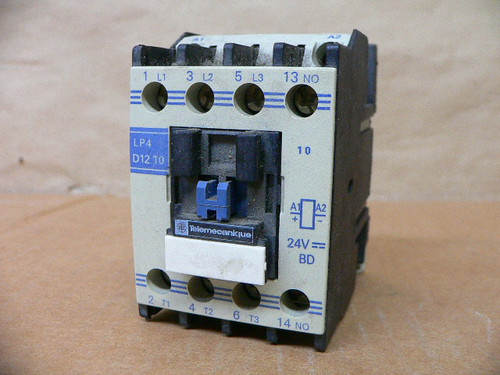 Telemecanique LP4D1210, Electrical Contactor, 24Vdc Coil, 20a, 600V