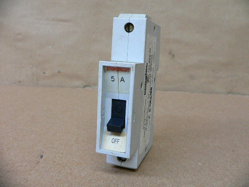 ENTRELEC GMU-5U CIRCUIT BREAKER SINGLE POLE 5A ENTRELEC GMU-5U CIRCUIT BREAKER SINGLE POLE 5A