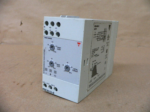 CARLO GAVAZZI RSE6003-B MOTOR STARTER RELAY CARLO GAVAZZI RSE6003-B MOTOR STARTER RELAY