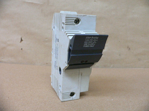 Allen Bradley 1492-FB1J60-L Fuse Holder Class J 60A 1P 110-600V w/ Indicator