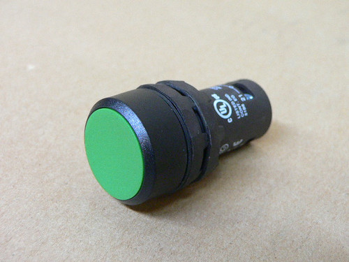 ABB CP1-10G-11 Green Pushbutton Momentary Switch Non Illuminated