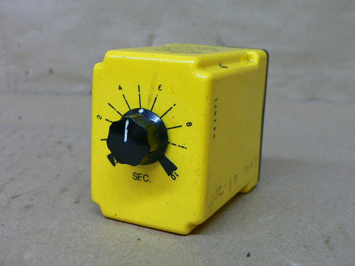 POTTER & BRUMFIELD CDB-38-70014 TIME DELAY RELAY 0.1 TO 10 SEC POTTER & BRUMFIELD CDB-38-70014 TIME DELAY RELAY 0.1 TO 10 SEC