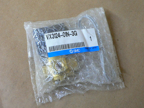 SMC VX3124-01N-3G VALVE MEDIA NOT S/S B-COIL