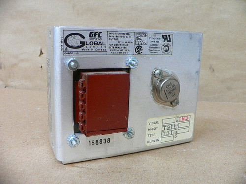 GFC HAMMOND GHOF 1-5 POWER SUPPLY MODULE GFC HAMMOND GHOF 1-5 POWER SUPPLY MODULE