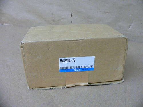 SMC MXS25TNL-75 MXS25TNL75     CYLINDER     AIR SLIDE TABLE     SYMMETRIC TYPE