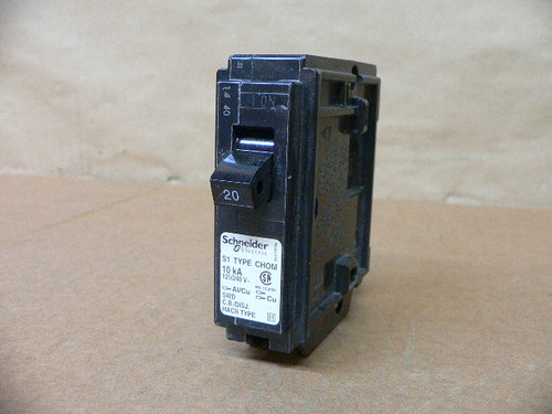 SCHNEIDER ELECTRIC CHOM120 CIRCUIT BREAKER SCHNEIDER ELECTRIC CHOM120 CIRCUIT BREAKER
