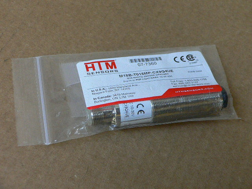 HTM M18B-T015MP-CX9Q4UE M18 PROX-STYLE PHOTOELECTRIC SENSOR