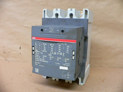 ABB AF305-30-11-14 Magnetic Contactor, 3 pole 305 AMPS 250-500V AC/DC Coil