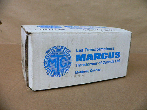 Marcus MC100B MC - Single Phase Closed Type Industrial Transformer