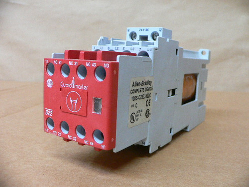 ALLEN BRADLEY 100S-C23ZJ422C SAFETY CONTACTOR