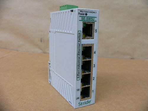 STRIDE 5-PORT INDUSTRIAL ETHERNET SWITCH SE-SW5U STRIDE 5-PORT INDUSTRIAL ETHERNET SWITCH SE-SW5U