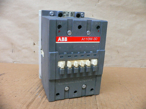 ABB A110W-30 CONTACTOR 110 V/50 HZ 120 V/60 HZ