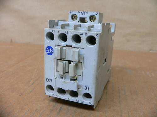 ALLEN BRADLEY 100-C09QJ01 CONTACTOR 24 VDC