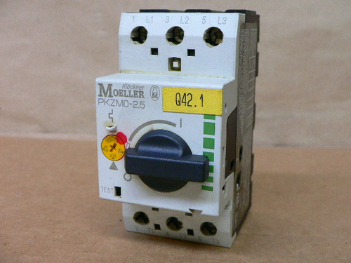 KLOCKNER-MOELLER PKZM0-2,5 MOTOR STARTER KLOCKNER-MOELLER PKZM0-2,5 MOTOR STARTER