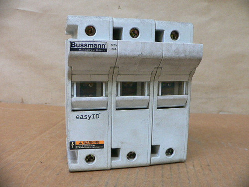 COOPER BUSSMANN 600VAC 30AMP FUSE HOLDER CH30J3I COOPER BUSSMANN 600VAC 30AMP FUSE HOLDER CH30J3I
