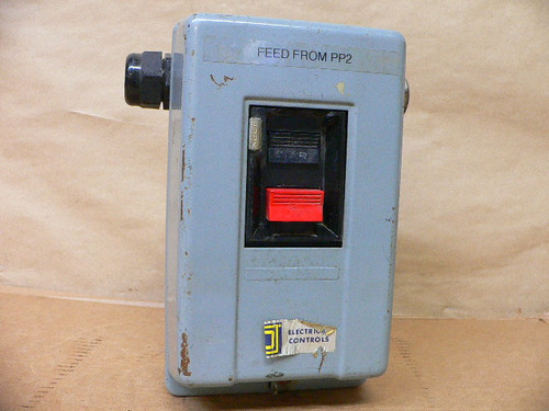SQUARE D SIZE 2510 MBG2 MANUAL MOTOR STARTER ENCLOSURE SQUARE D SIZE 2510 MBG2 MANUAL MOTOR STARTER ENCLOSURE