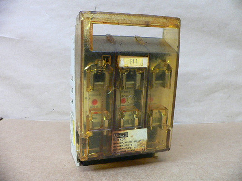 Moeller Klockner GSTA00 100 Amp 500 V Rated Fusible Disconnect GSTa00 GSTa 00 Moeller Klockner GSTA00 100 Amp 500 V Rated Fusible Disconnect GSTa00 GSTa 00