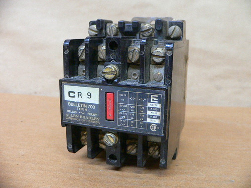 ALLEN BRADLEY 700-N200 RELAY 110/120V