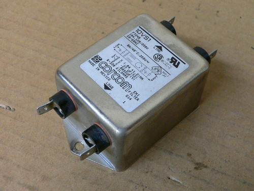 Corcom 10VS1 EMI Filter, F7248, 10A, 120/250V