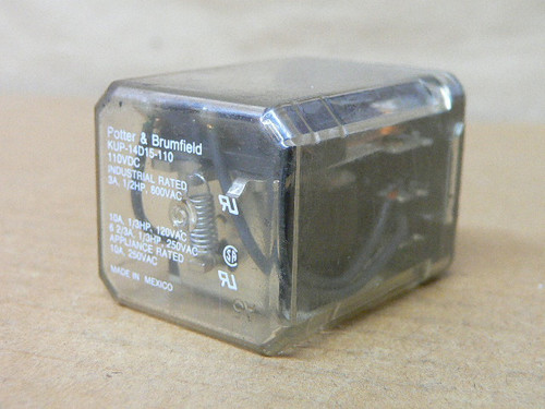 POTTER & BRUMFIELD KUP-14D15 RELAY 110V POTTER & BRUMFIELD KUP-14D15 RELAY 110V